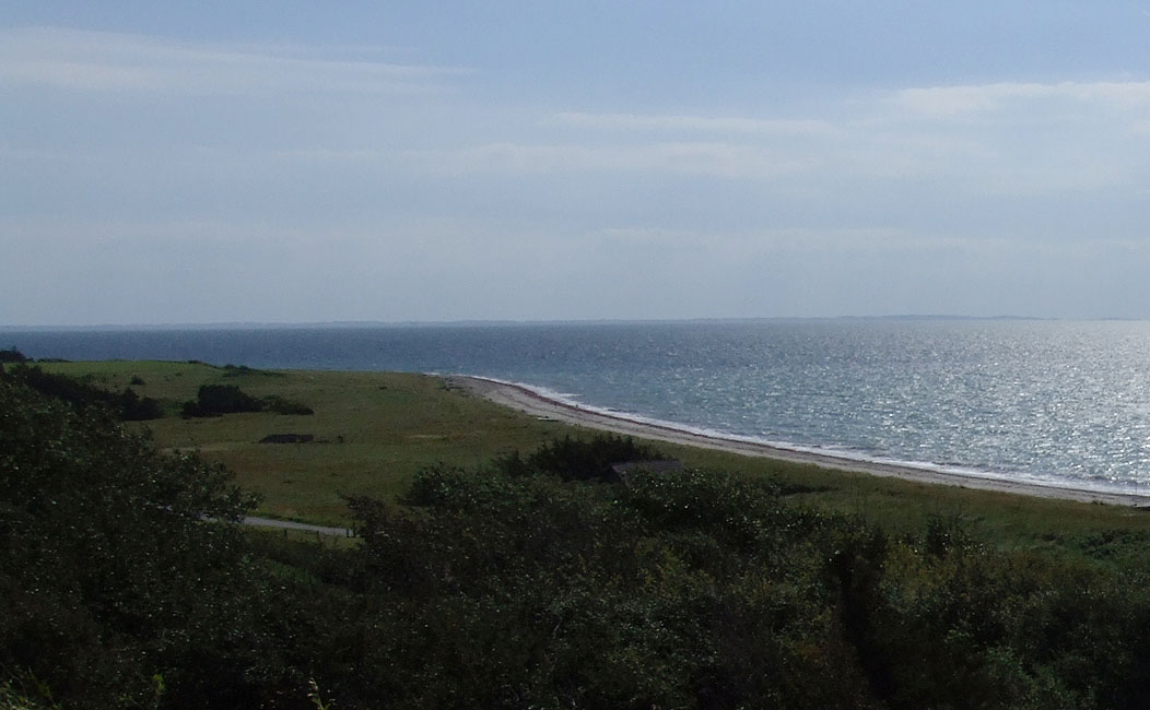 Panorama - Udsigt fra Gniben fyr på Sejerø